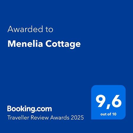 Menelia Cottage Πλατύστομα Εξωτερικό φωτογραφία